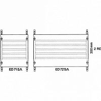Модуль с шинной системой 2ряда/2 рейки |  код. ED 72 SA |  ABB